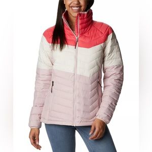 NEW Columbia Omni-Heat Powder Lite Color-block Jacket, Size XL New without Tag